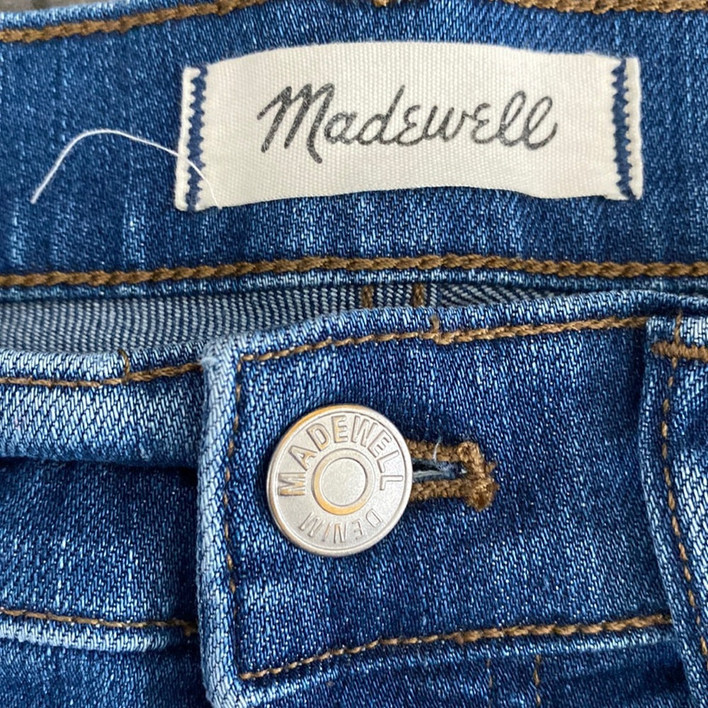 Madewell 10-Inch High‎ Rise Skinny Jeans Womens Size 27 EUC